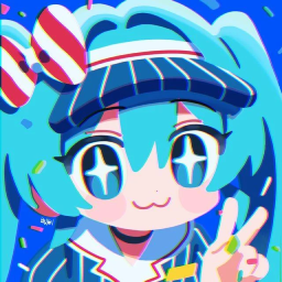 Miku vinyl icon